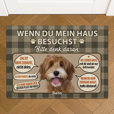 Mein Zuhause - Individuelle Fußmatte