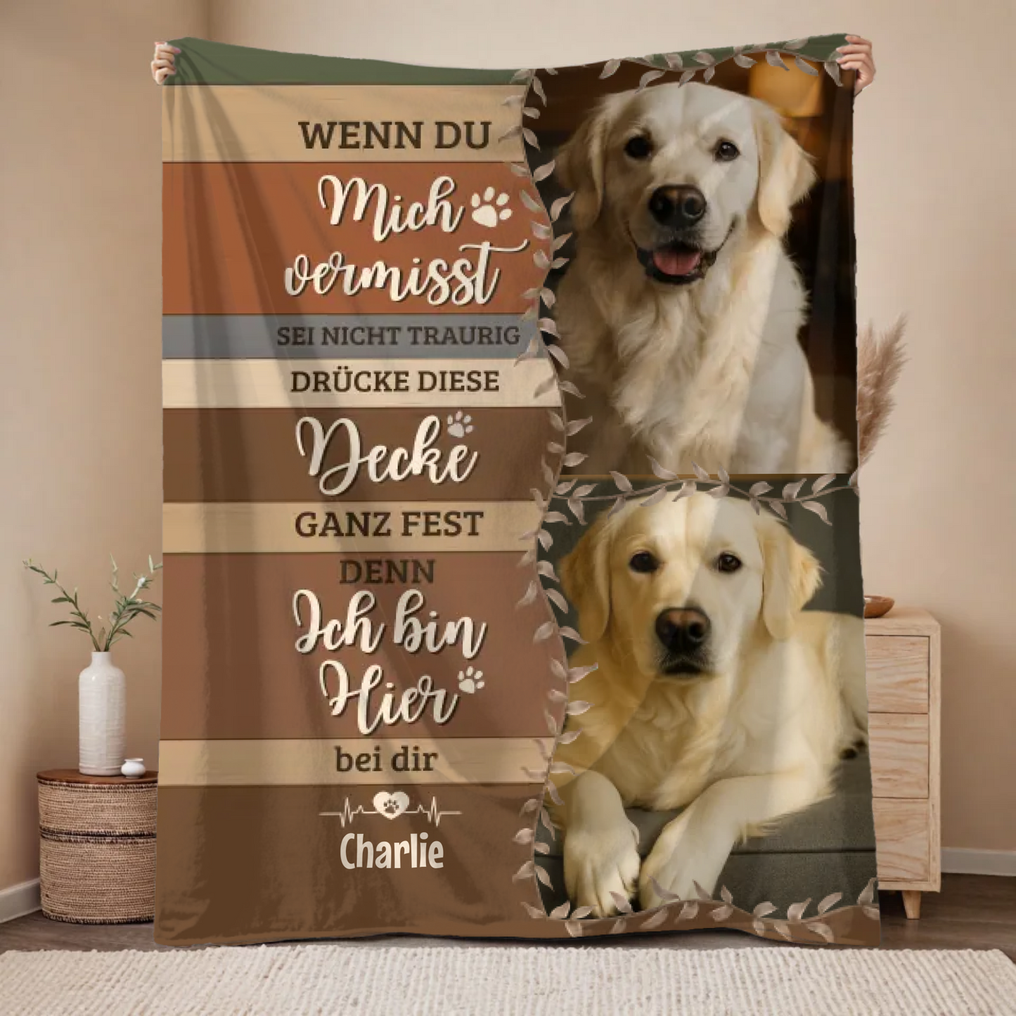 Seelenwärmer - Individuelle Plüschdecke