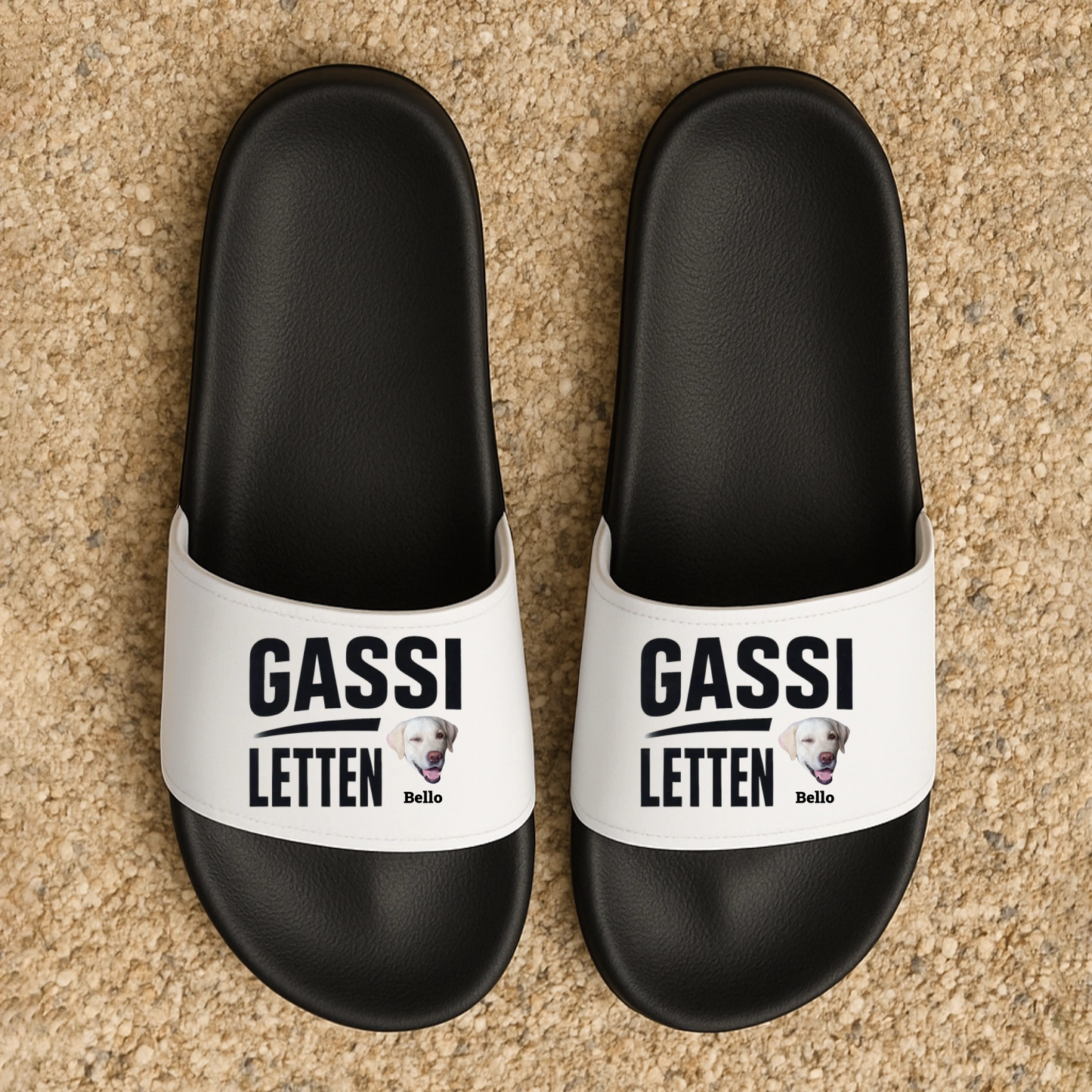 Gassiletten - Individuelle Badelatschen