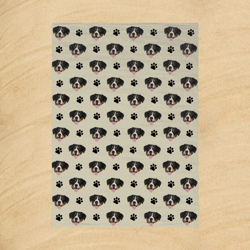 Dein Haustier Foto - Individuelles Handtuch