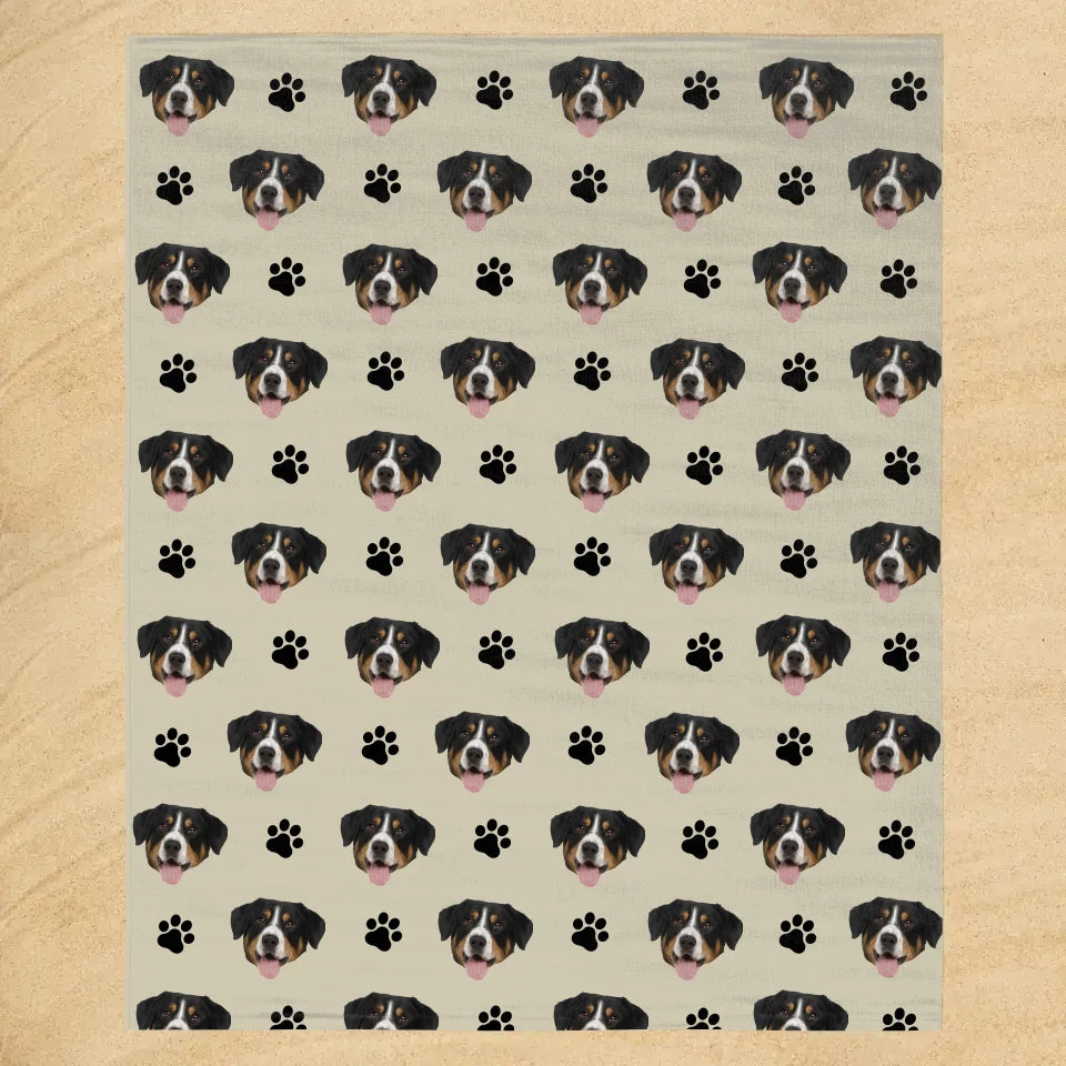 Dein Haustier Foto - Individuelles Handtuch
