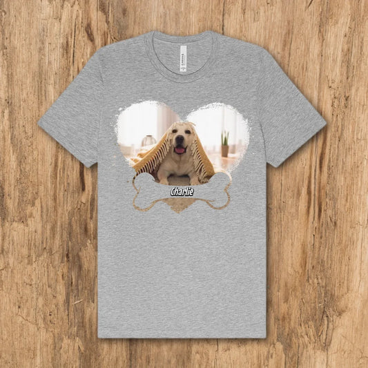 Herz & Knochen - Personalisiertes T-Shirt