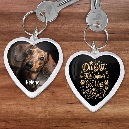 Herz Schlüsselanhänger Mockup Petnovia