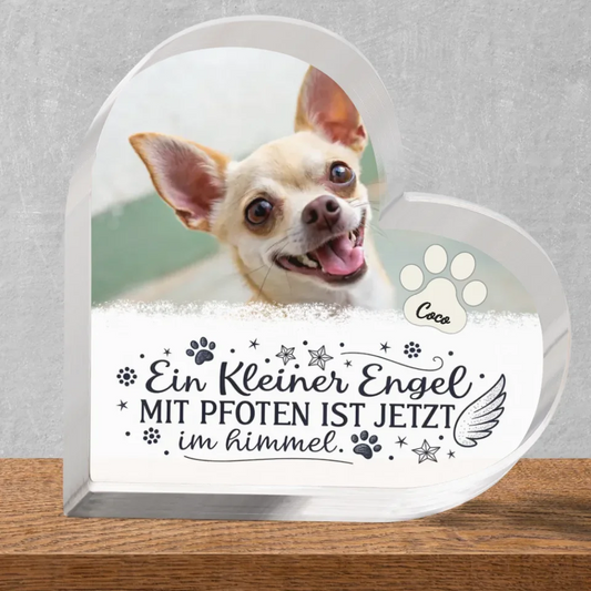 Kleiner Engel - Individueller Acryl Aufsteller