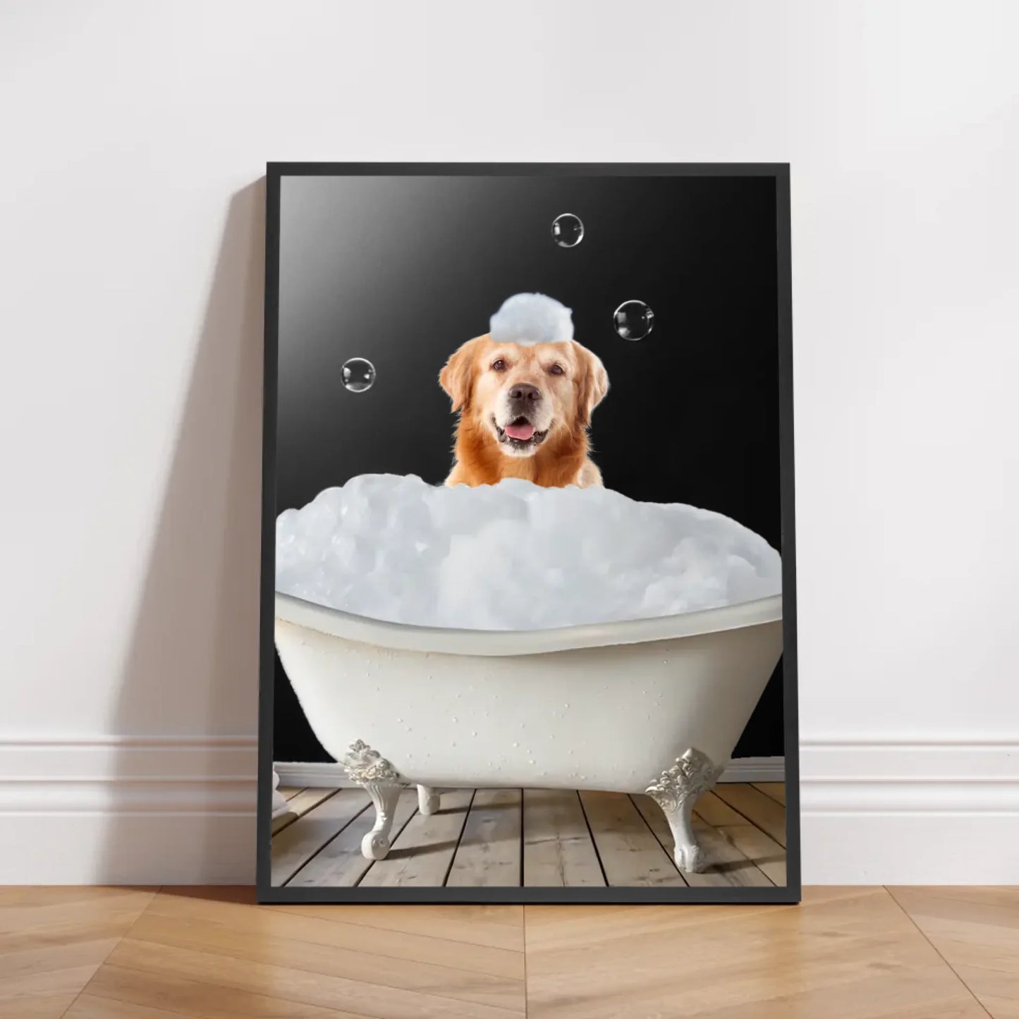 Petnovia Mockup Rahmen Schwarz Poster