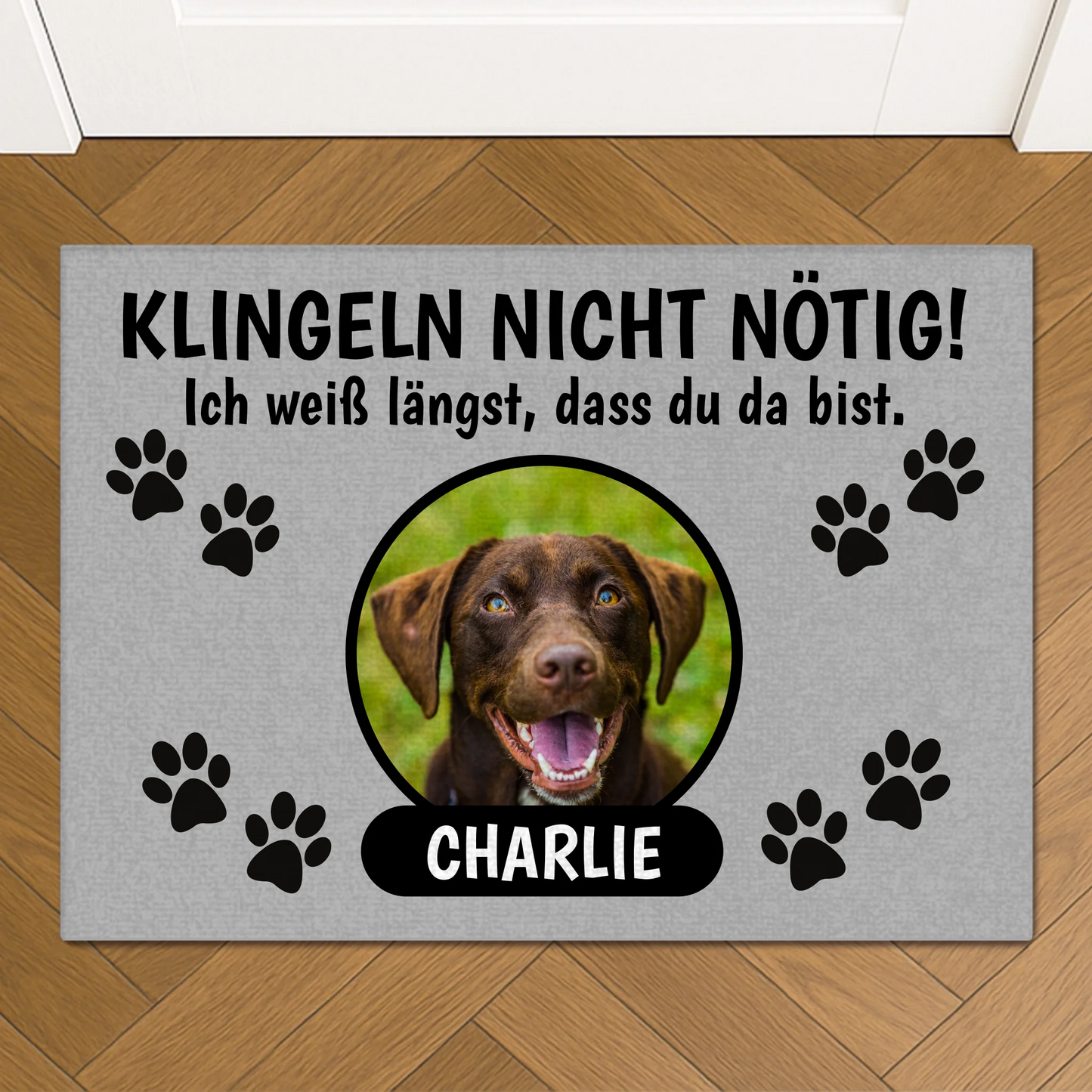 Fußmatte Mockup Petnovia