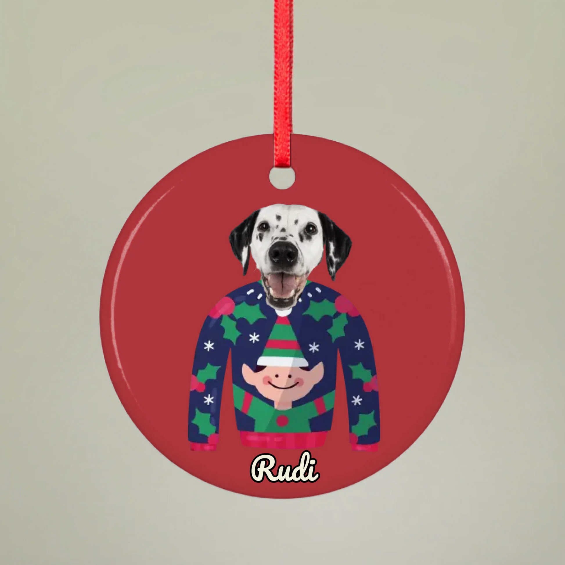 Mockup 1 Ornament Round Pfotly
