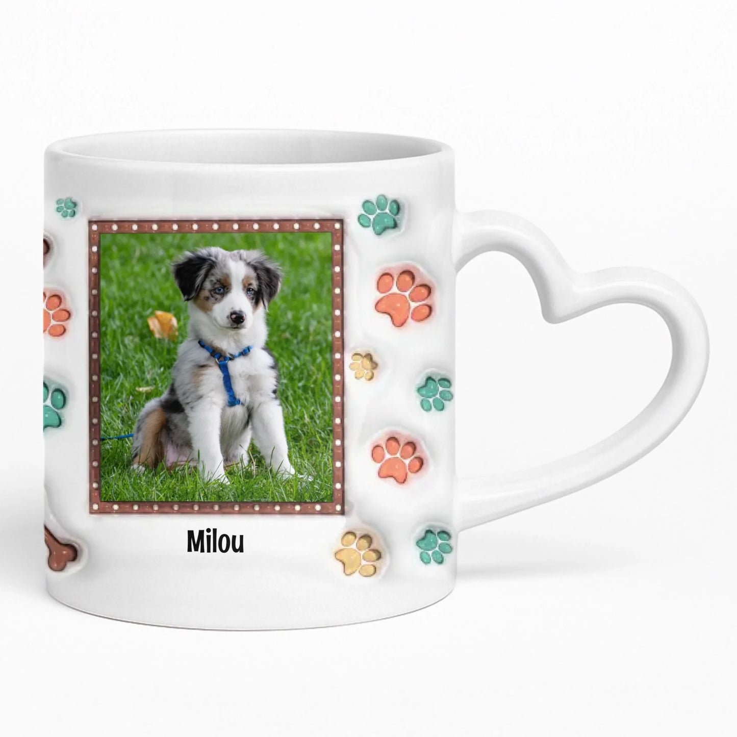 Heart Mug Mockup Underlay Pfotly