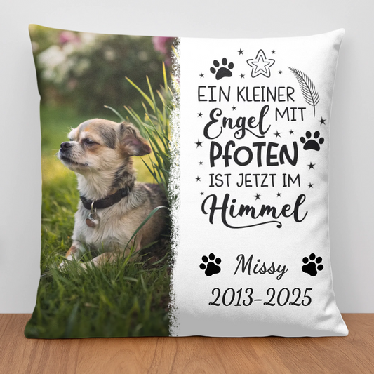 Ein kleiner Engel - Individuelles Kissen