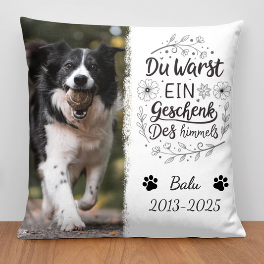Geschenk des Himmels - Individuelles Kissen