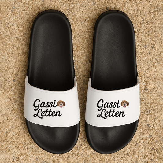 Gassi Letten - Individuelle Badelatschen