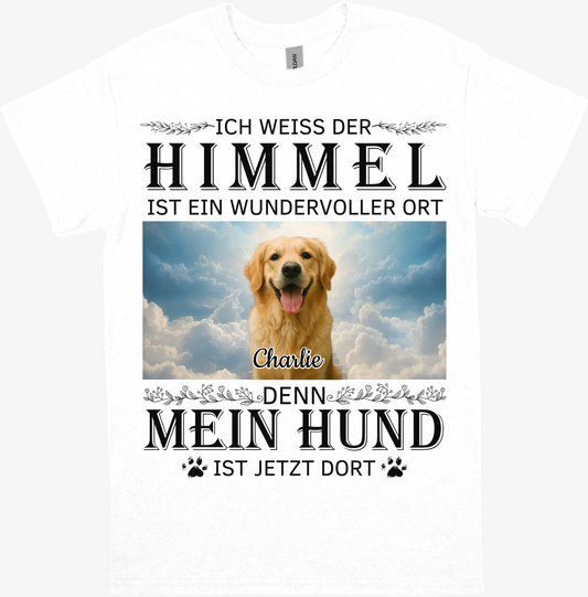 Himmelspfoten - Individuelles T-Shirt