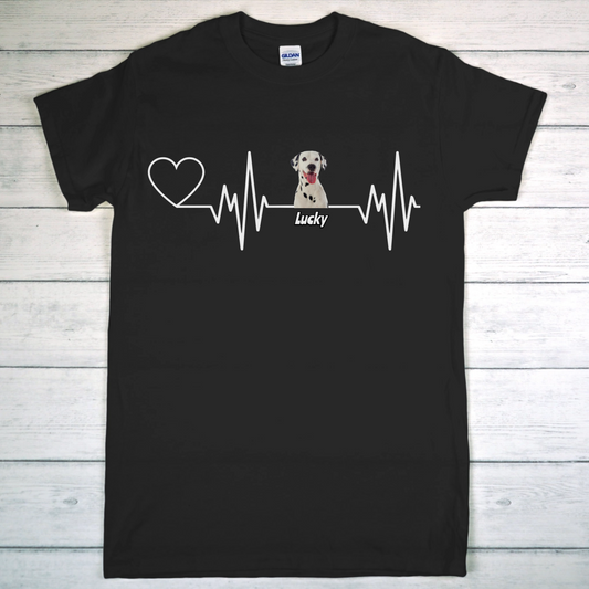 Herzschlag - Individuelles T-Shirt