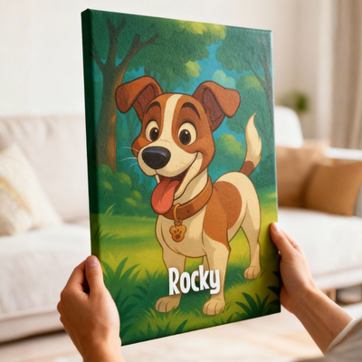 Pet portrait example 1