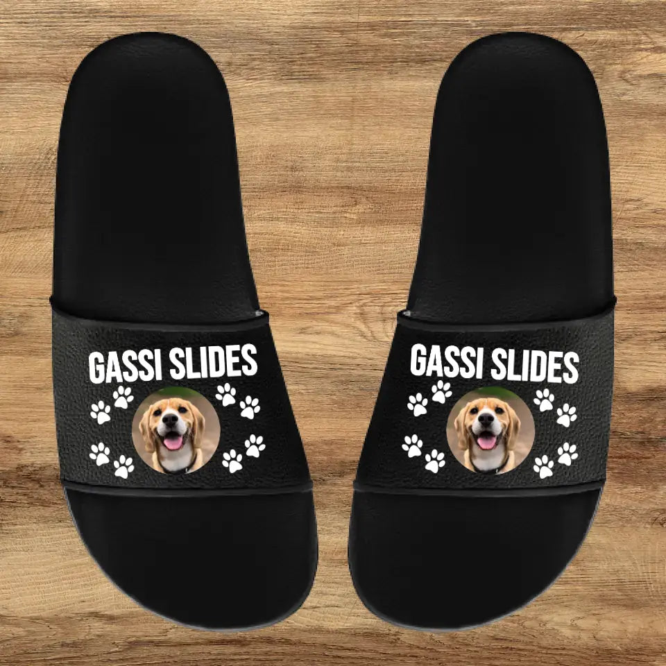 Gassi Slides - Individuelle Badelatschen