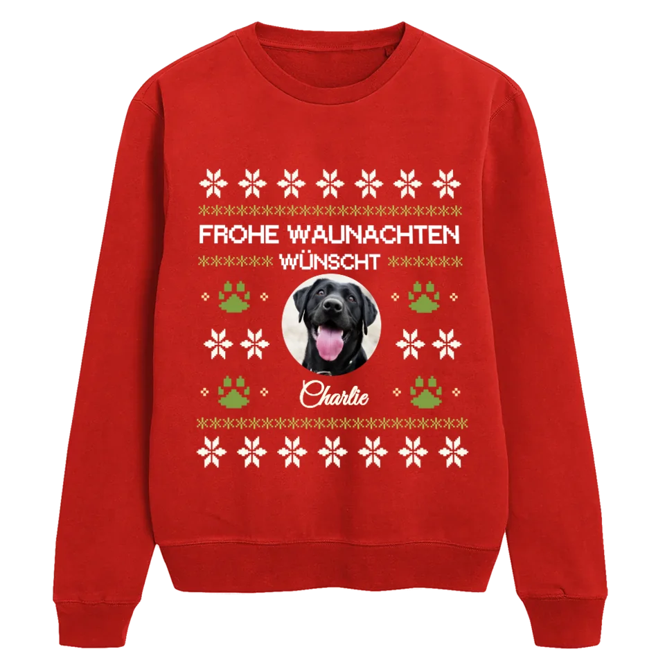 Red SWEATSHIRT Petnovia