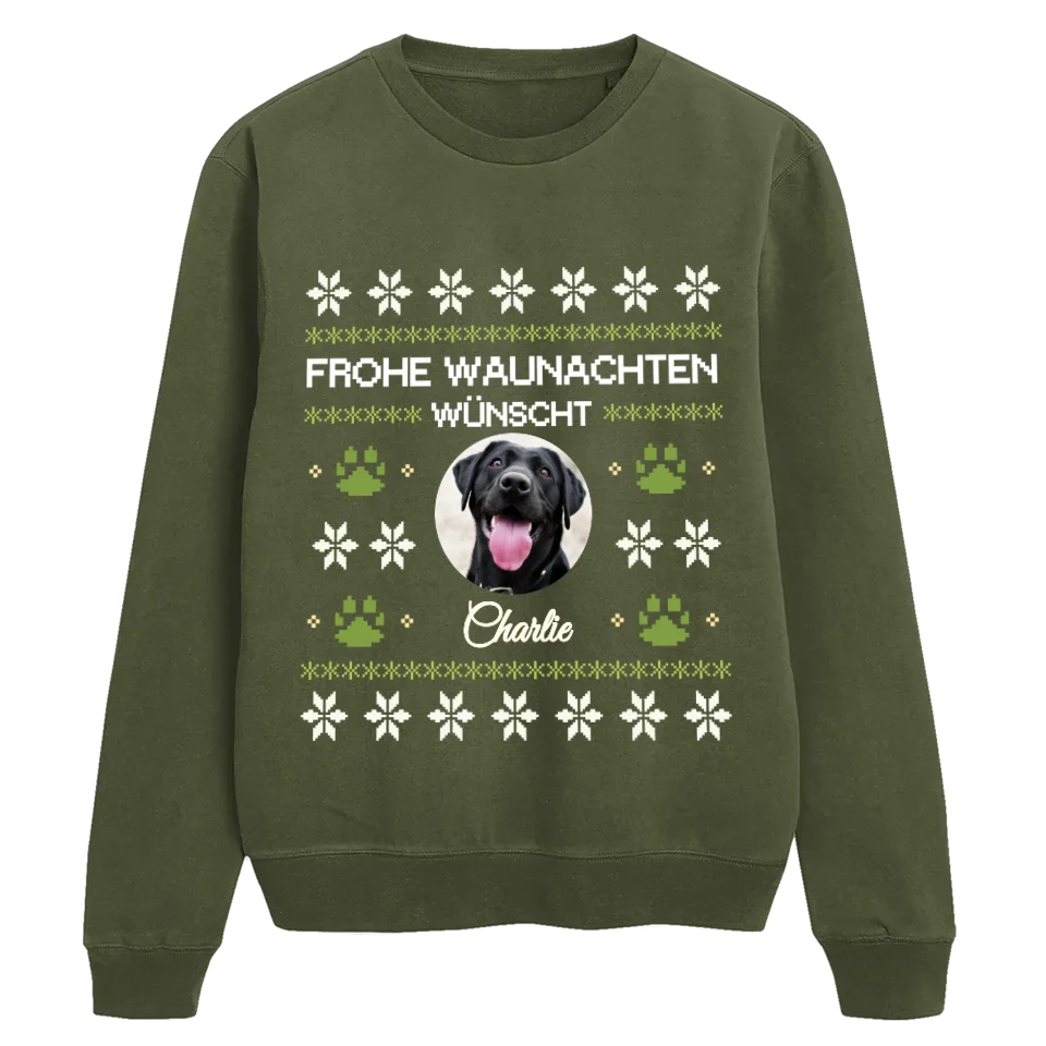 Military Green SWEATSHIRT Petnovia