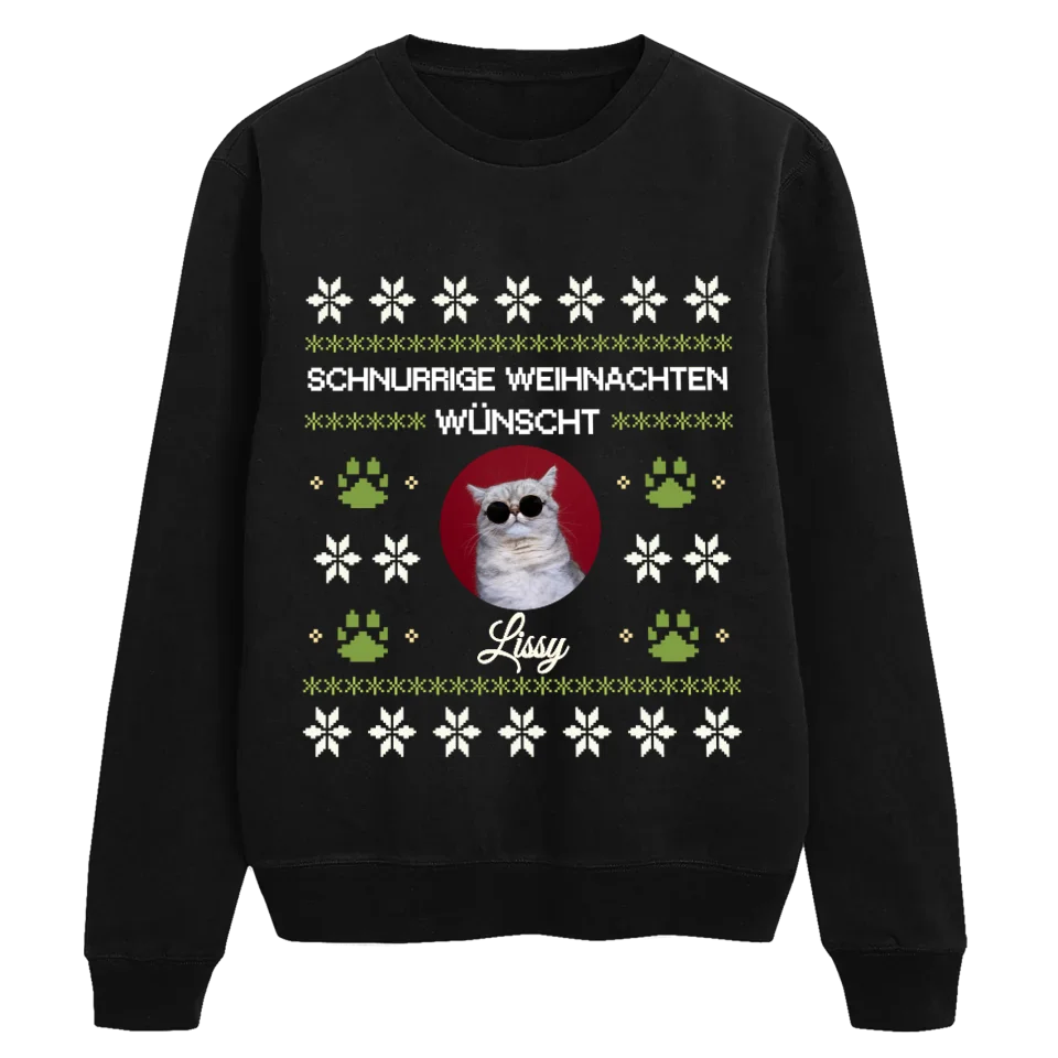 Black SWEATSHIRT Petnovia