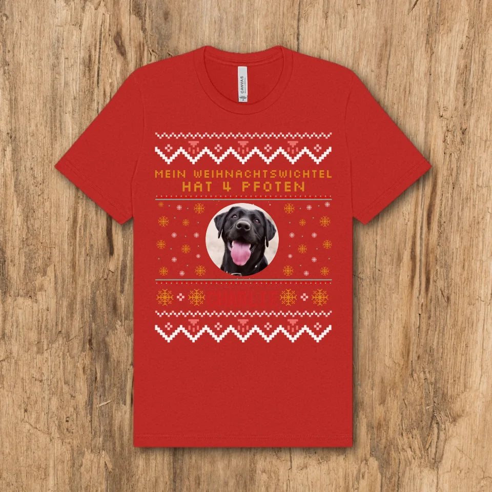 Weihnachtswichtel - Personalisiertes T-Shirt