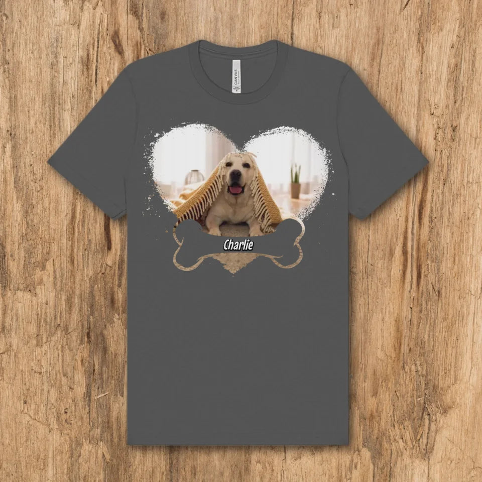 Herz & Knochen - Personalisiertes T-Shirt