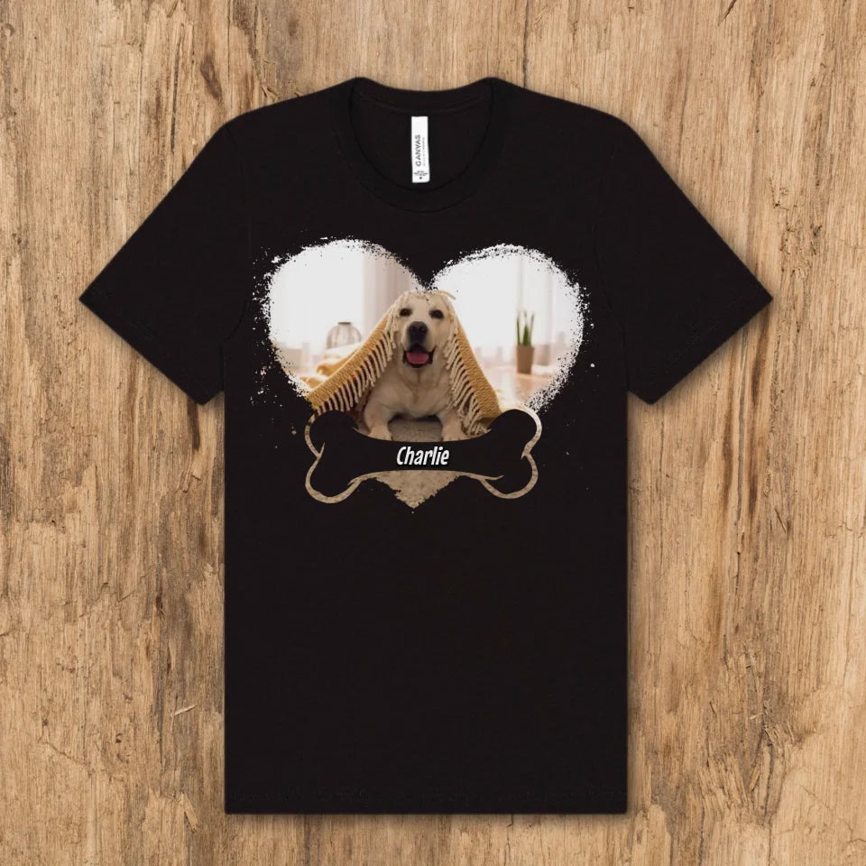 Herz & Knochen - Personalisiertes T-Shirt