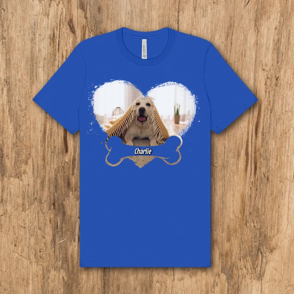 Herz & Knochen - Personalisiertes T-Shirt
