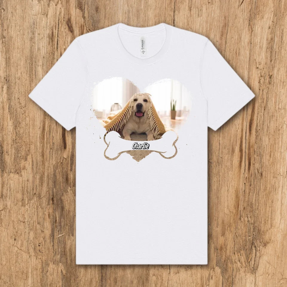 Herz & Knochen - Personalisiertes T-Shirt