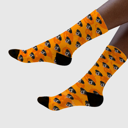Socken Mockup Beine