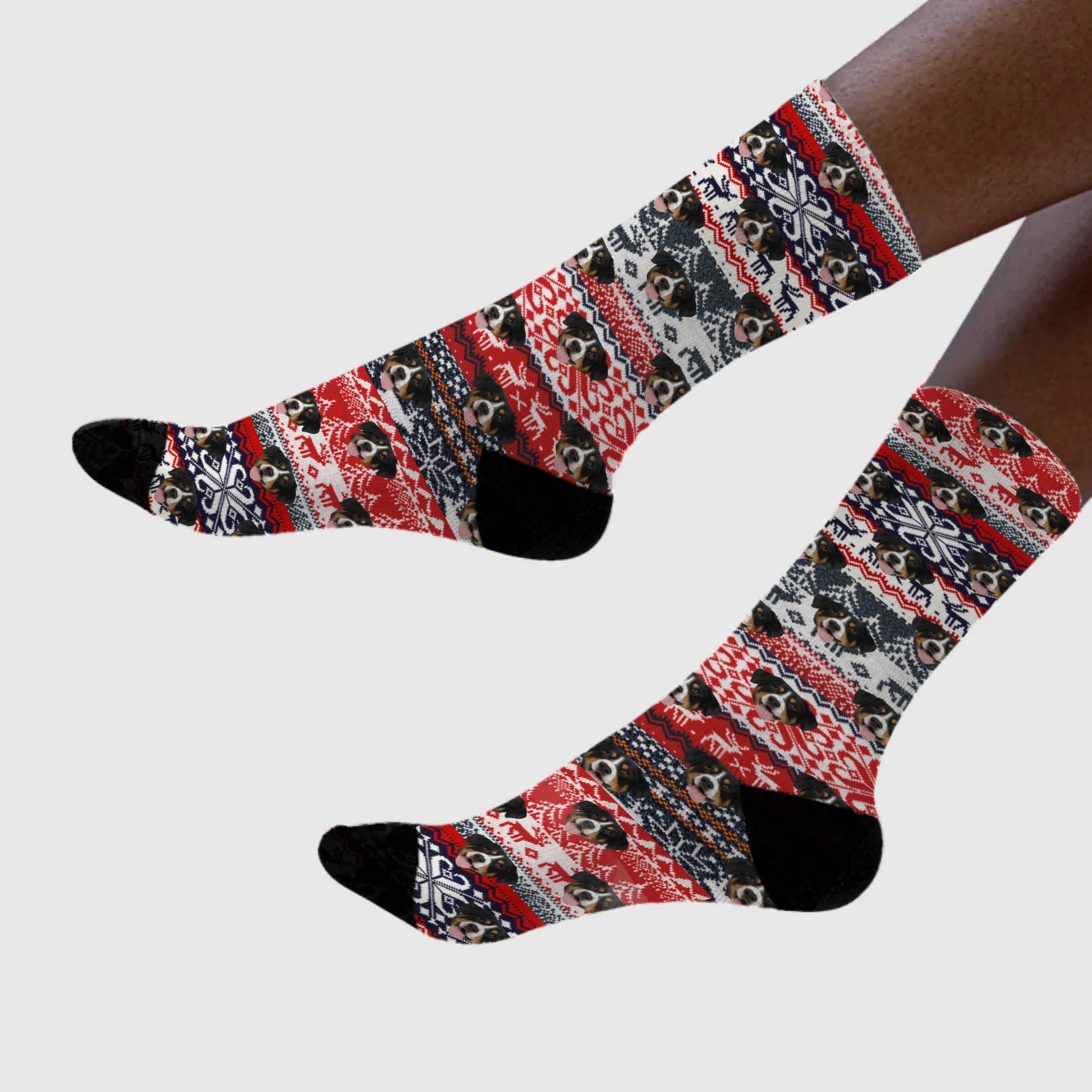 Socken Mockup Beine