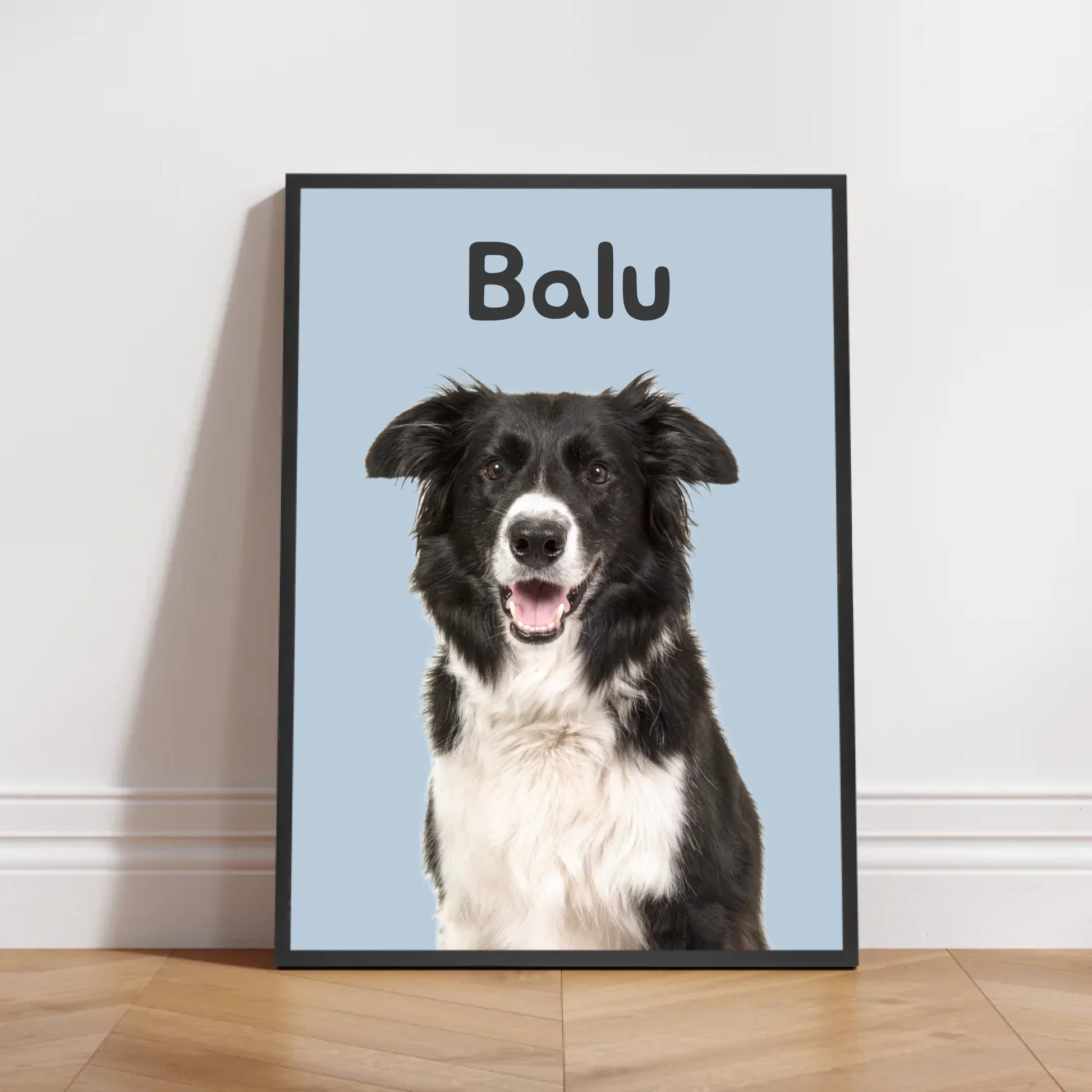 Petnovia Mockup Rahmen Schwarz Poster