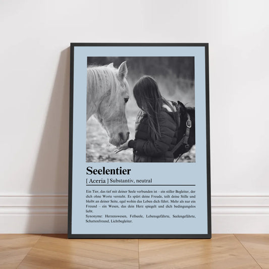 Petnovia Mockup Rahmen Schwarz Poster