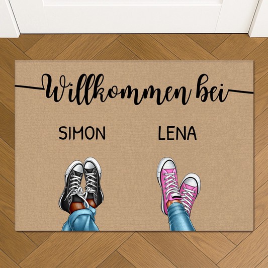 Fußmatte Mockup Petnovia