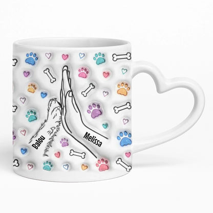 Heart Mug Mockup Underlay Pfotly