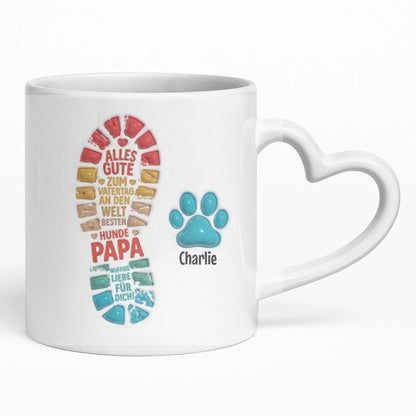 Heart Mug Mockup Underlay Pfotly