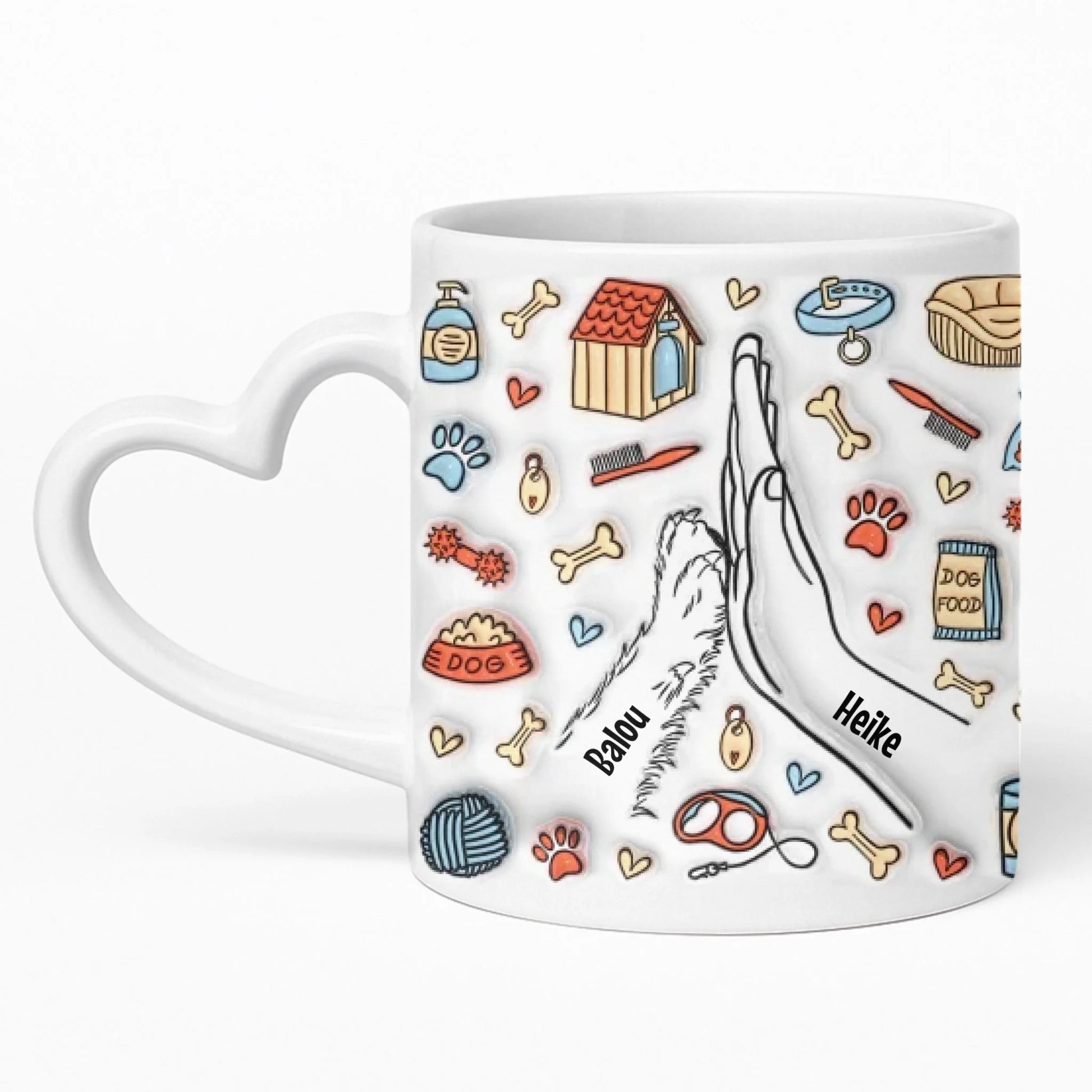 Heart Mug Mockup Overlay Left Pfotly