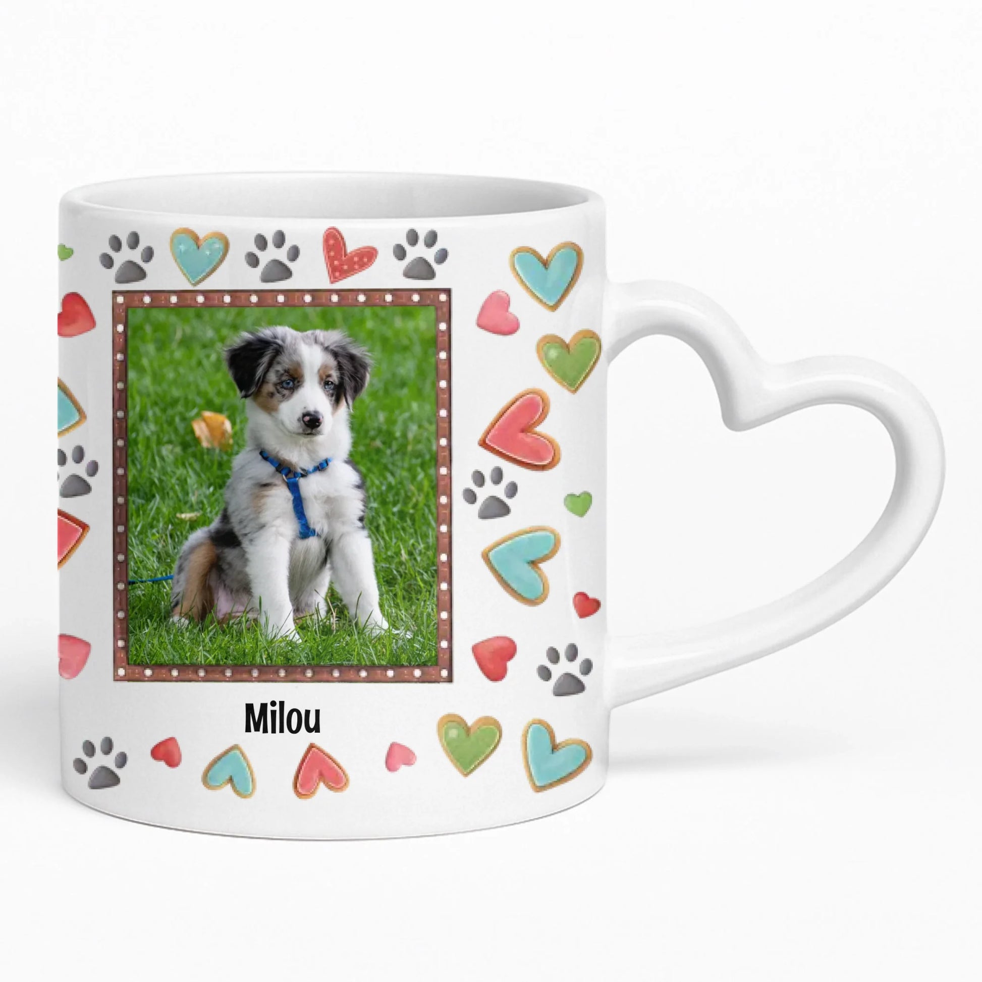 Heart Mug Mockup Underlay Pfotly
