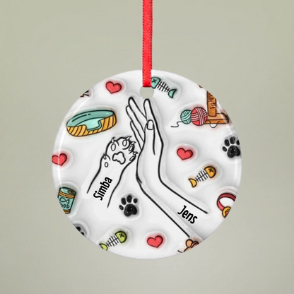 Mockup 1 Ornament Round Pfotly