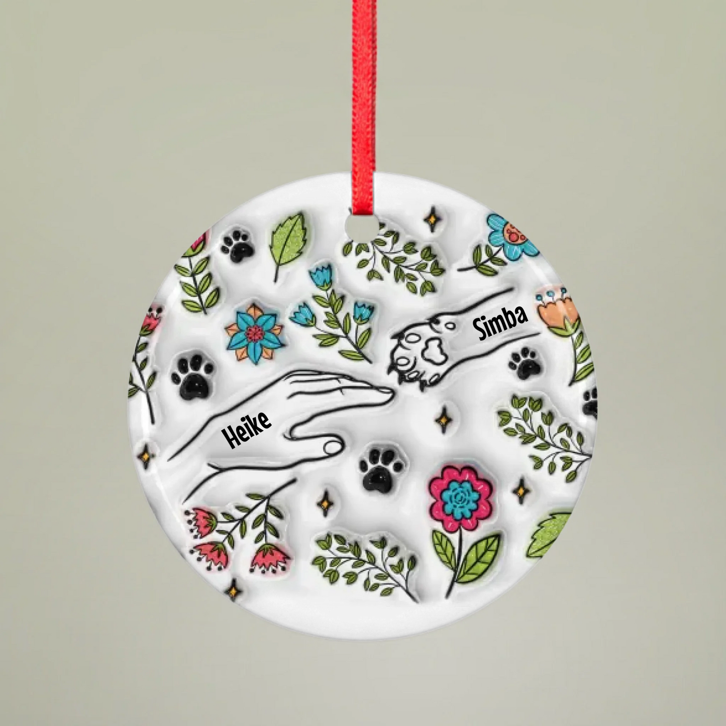 Mockup 1 Ornament Round Pfotly