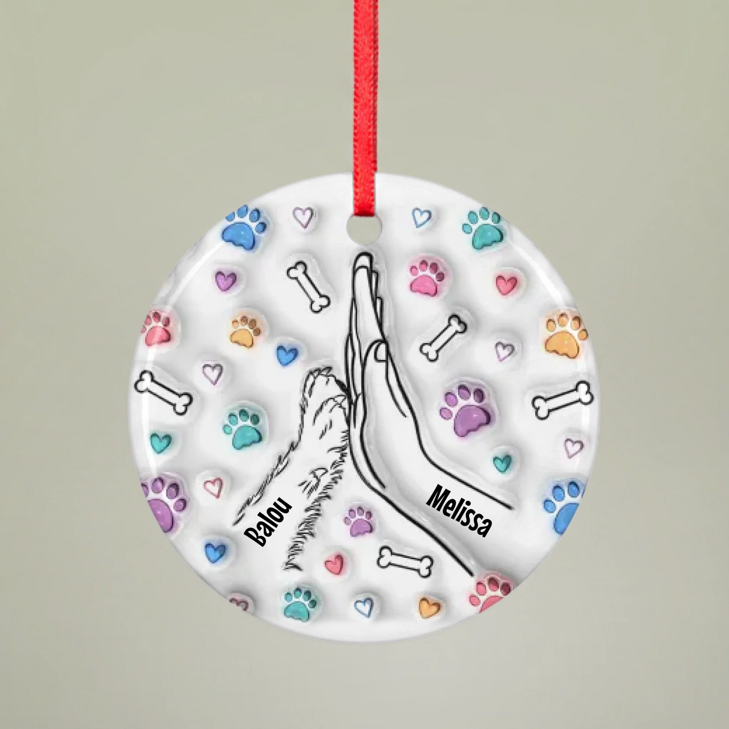 Mockup 1 Ornament Round Pfotly