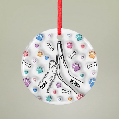 Mockup 1 Ornament Round Pfotly