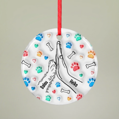 Mockup 1 Ornament Round Pfotly