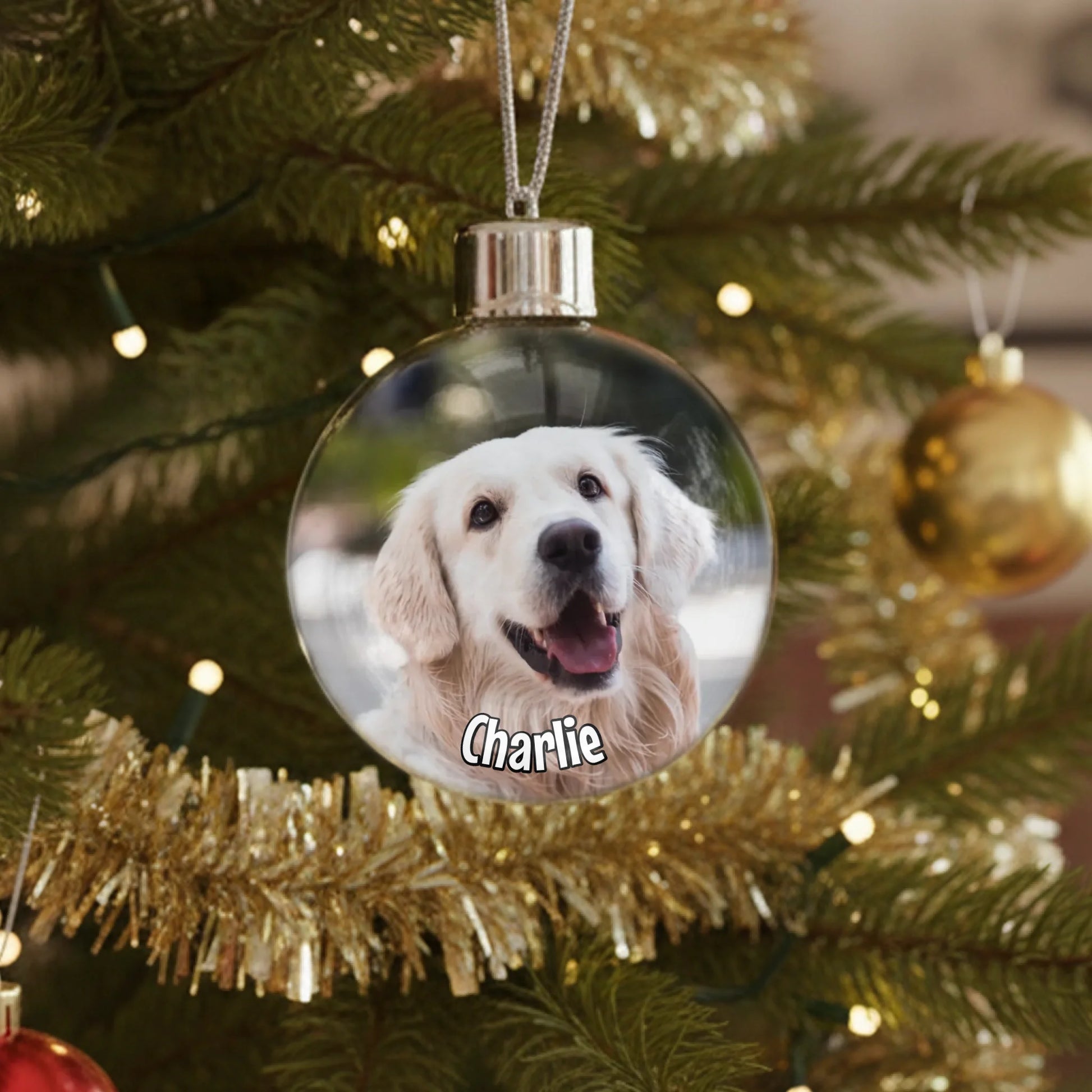 Christmas Bubble Mockup 2 Overlay