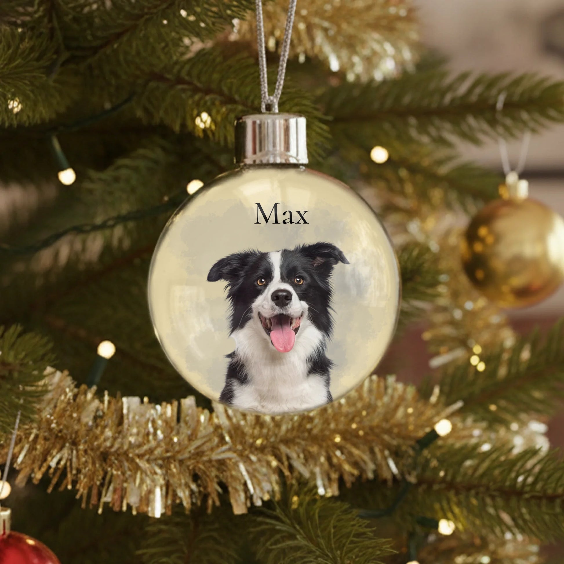 Christmas Bubble Mockup 2 Overlay