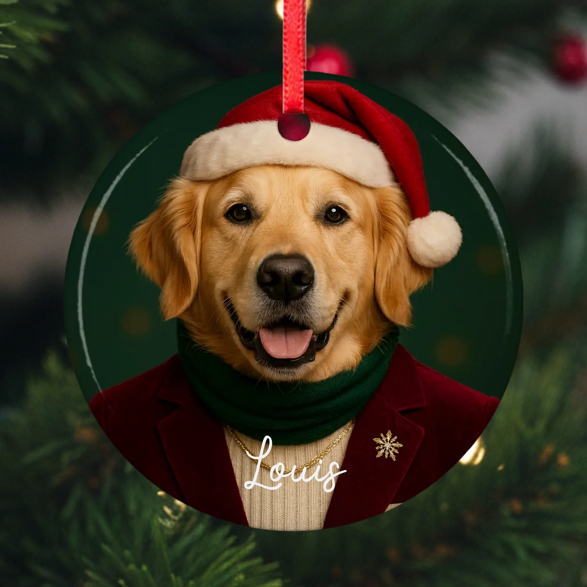 Mockup Ornament 1 Christmas Pfotly