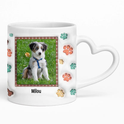 Heart Mug Mockup Underlay Pfotly