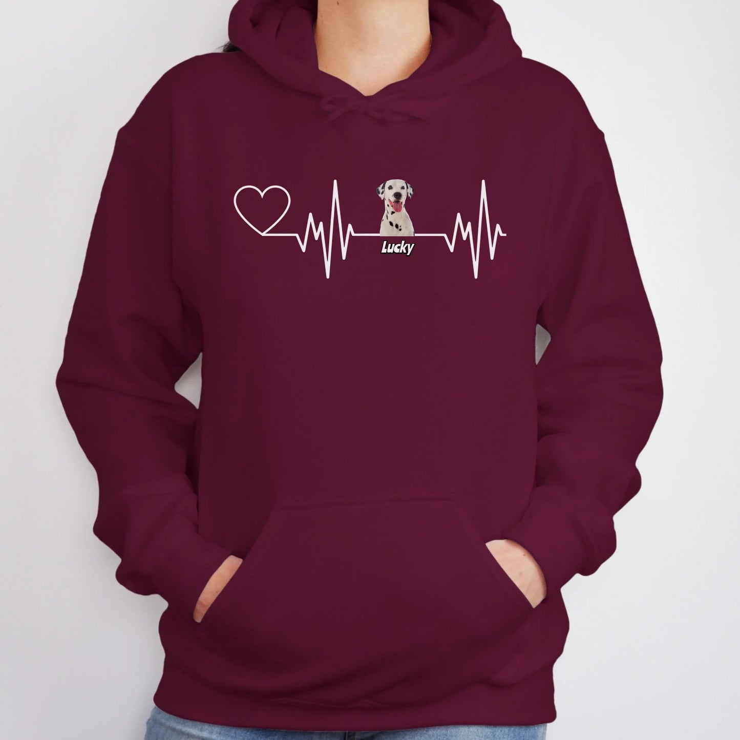 Gildan 18500 Women Maroon