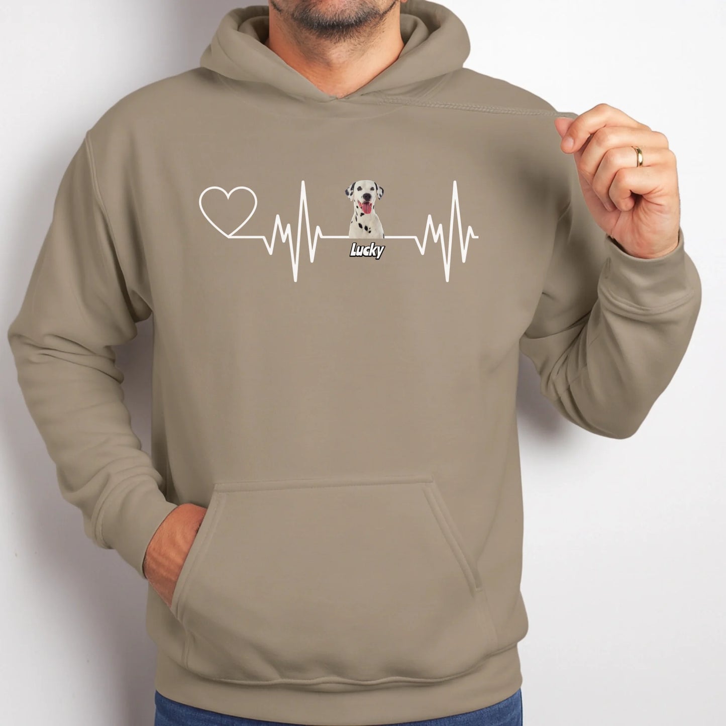 Gildan 18500 Men Sand