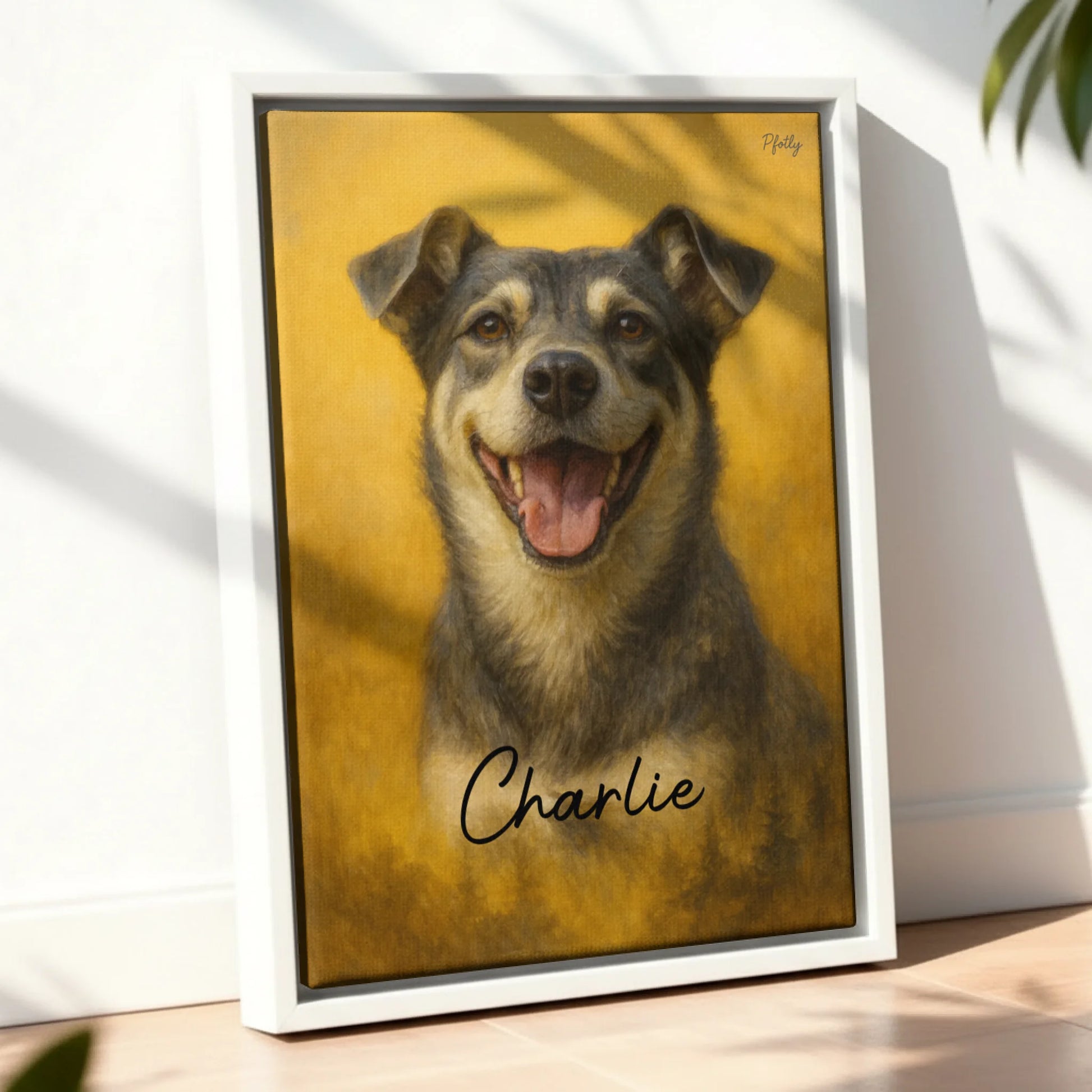 Framed Canvas White Mockup Site