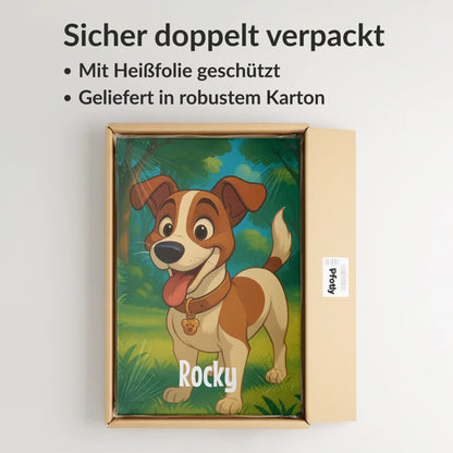 Jede Leinwand wird sorgfältig doppelt verpackt und mit Heißfolie geschützt – maximale Sicherheit für Ihr Kunstwerk. (1)