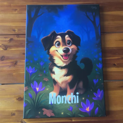 Dein Haustier als Cartoon - Individuelle Leinwand